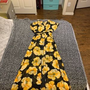 Forever 21 Shear long open dress